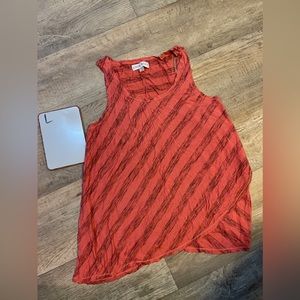 Knox Rose Rust Tank Faux Layer
